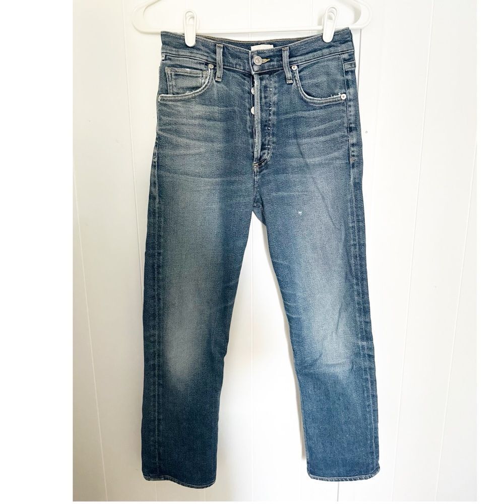 Citizens of humanity charlotte high rise straight jean